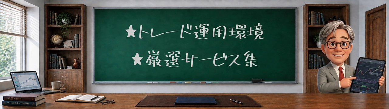トレード運用環境・厳選サービス